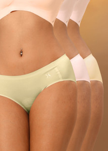 Krvvy Women Hipster Multicolor Panty Pack of 3 - Image 2
