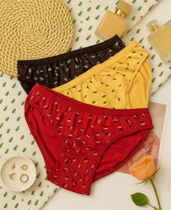 Nakshu Women Hipster Multicolor Panty