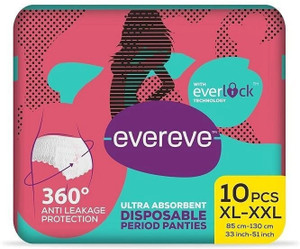 EverEve Women Periods White Panty