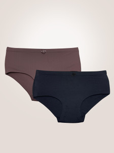 POOJA RAGENEE Women Hipster Black, Brown Panty