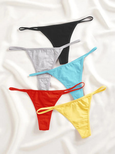 J.B.COLLECTION Women Thong Multicolor Panty