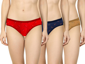 Cup's-In Women Hipster Multicolor Panty