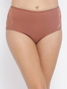 Clovia Women Hipster Brown Panty