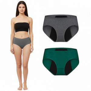 MOLASUS Women Periods Grey, Green Panty