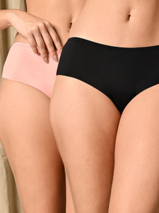 Bewild Women Hipster Black Panty