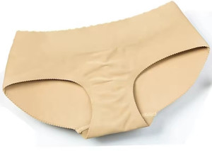 Pink PixiesCreation Women Hipster Beige Panty