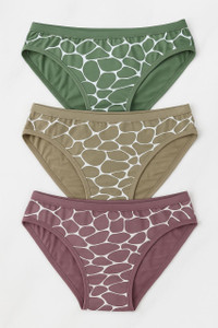 वावी महिलाओं के लिए हिप्स्टर बहुरंगी पैंटी