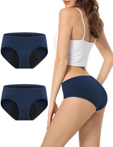LUZIASA Women Periods Blue Panty