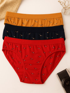 FiveFlag Women Hipster Multicolor Panty