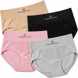 HarMoksha Women Hipster Beige, Black, Grey, Pink Panty