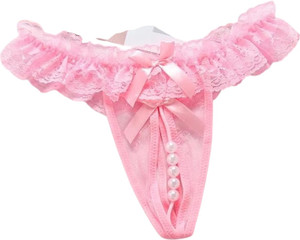 Chill Pookie Women Thong Pink Panty