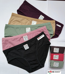 rose day Women Hipster Multicolor, Multicolor Panty