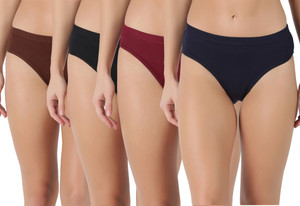 Dollar Dollar Lehar Super Combed Cotton Women's Plain Solid Panty Women Hipster Multicolor Panty