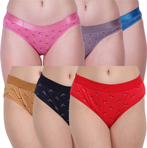 DarkWild Women Hipster Blue, Brown, Dark Blue, Grey, Pink, Red Panty