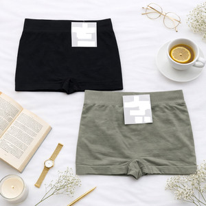 FLIQA Women Boy Short Black, Grey Panty