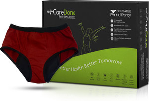 CareDone Women Periods Maroon Panty