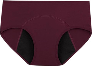 UMMISS Women Periods Maroon Panty