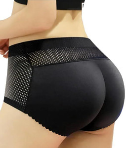 FemFuse Women Hipster Black Panty