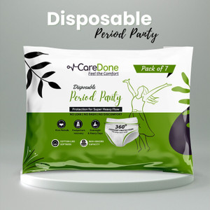 CareDone Women Disposable White Panty