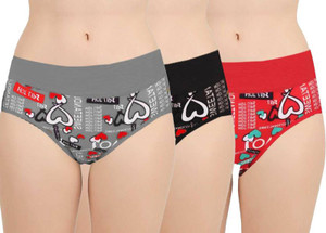 TERIZLA Women Hipster Multicolor Panty