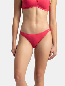 JOCKEY SS02 Super Combed Cotton Elastane Stretch Women Bikini Red Panty
