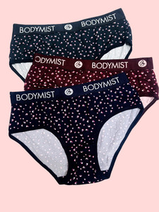 Bodymist Women Hipster Multicolor Panty