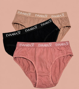 EVAARA Women Hipster Multicolor Panty