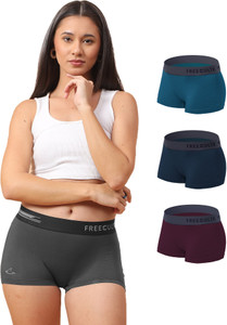 FREECULTR Women Boy Short Multicolor Panty