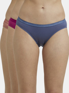 JOCKEY 1525 Medium Coverage Super Combed Cotton Women Bikini Multicolor Panty