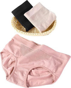 Wincly Fashion Breathable Soft Stratchable StayFresh Cotton Nylon Blend Highrise Tummy Hide Women Hipster Multicolor Panty