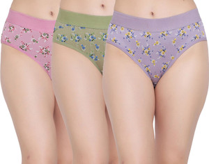 DarkWild Women Hipster Green, Purple, Green Panty