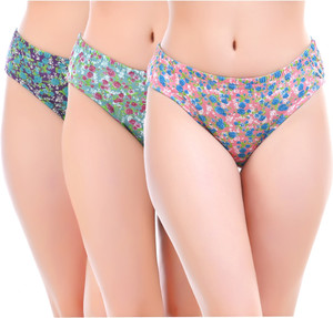 Qailah Women Hipster Multicolor Panty