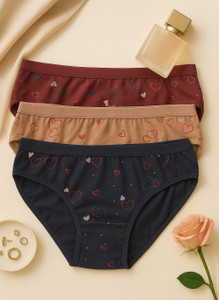 Nakshu Women Hipster Multicolor Panty