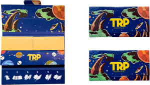 TRP Essentials Booklets Brown Unbleached Paper 33 Sheets Paper and Roach King Size 13 gsm Drawing Paper