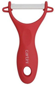 Cartini Cartini Kitchen Peeler (Pack of 1, Red) Y Shaped Peeler