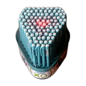 HAUSER Xo Ball Pen (Pack of 100, Blue Black and Red) - Image 1