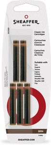 SHEAFFER Pack of 5 - Classic Brown Colour Ink Cartridge