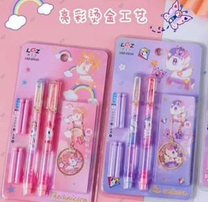 SAH 14 PCS Fountain Unicorn them water glitter pen for school kids and  girls Fountain Pen Buy SAH 14 PCS Fountain Unicorn them water glitter pen  for