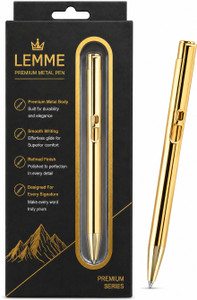 Lemme Hublit Premium Metal Pen | Smooth Writing |Office, Business & Gifting Ball Pen
