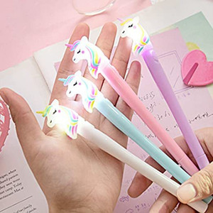 namratha unicorn/ peppa light pen Gel Pen