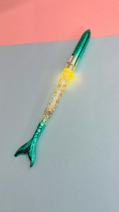 Tera13 Mermaid Glitter Led Pen for Girls/Mermaid Pen/Pen for Girls/Led Pen for Girls Gel Pen