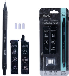 BRuSTRO Kuro Precision Mechanical Pencil 0.3mm - Image 6