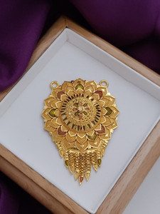 Niva Fashion Trendy MangalSutra Brass, Gold-plated Brass Pendant