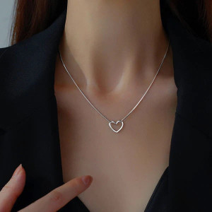 BOGHRA Women Silver Brass Locket Set - Image 6