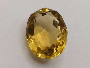 Kumar Gems 9.75 Ratti Yellow Topaz (Citrine) Natural Gemstone for Astrological Purpose Citrine Stone Pendant