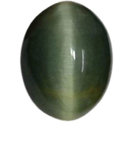 barmunda gems 6.25 Ratti Cats Eye Stone Original Certified Natutal Gemstone Cat's Eye Stone