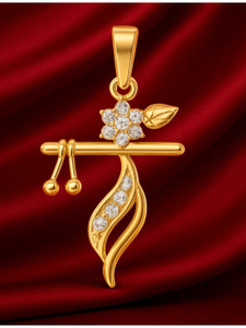 Miss Highness 925 Pure Silver Gold Plated Krishna Pendant for Women, Adjustable, Gift for Her Gold-plated Cubic Zirconia Sterling Silver Locket