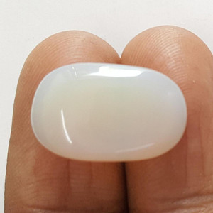 Chopra Gems 7.00 ratti 100% Original Effective White Opal Loose Gemstone Astrological Opal Stone Pendant