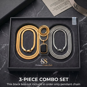 ForlookBeauty 3-in-1 Gold & Silver Chain Combo Set - Image 6