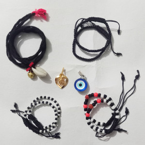 sunahari Mother of Pearl Black Jewellery Set